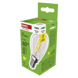 Emos zf1d43 Led sijalica filament mini globe 5,9w(60w) 806lm e14 nw ( 3467 )