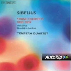 SIBELIUS:STRING QUARTETS 1888-1889