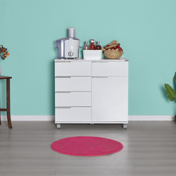 Hanah Home Komoda 85x81x44cm Bela