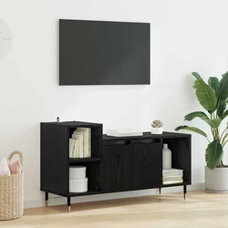 TV ormar Crni hrast 100 x 35 x 55 cm Konstruirano drvo