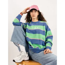 Roxy Strictly Stripes Oversized Sweater katydid stripy soul