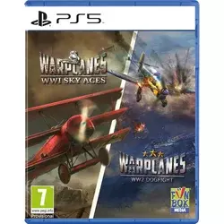 PS5 WarPlanes Double Pack - WWI Sky Ages + WWII Dogfight