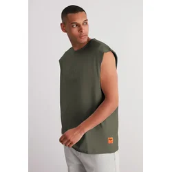Trendyol Muška majica TMNSS24AL00005, Siva