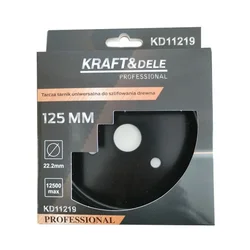 Kraft&Dele Univerzalni disk za brušenje lesa 125mm