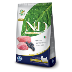 N&D Prime hrana za pse LAMB & BLUEBERRY (Adult, Mini) 7kg