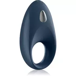 SATISYFER Prsten za penis Mighty One, Vibrirajući, 2cm, Teget