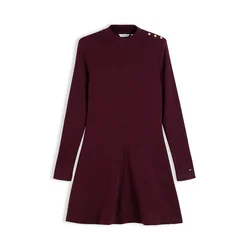 TOMMY HILFIGER Obleka Cody vinsko rdeča