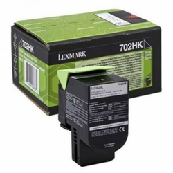 LEXMARK toner 702HK (70C2HK0), črn