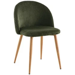 Livetastic STOL, les, kovina, tekstil zelena