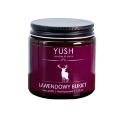 shumee Lavender Bouquet - sojina sveča z vonjem sivke - yush - 120 ml