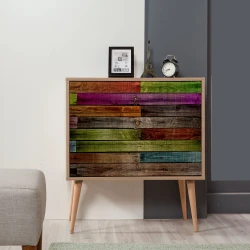 Aberto Design Komoda Trio 80x90x40cm Hrast