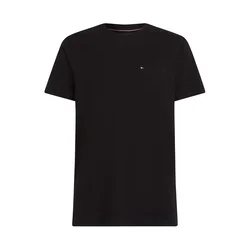 TOMMY HILFIGER Majica ESSENTIAL črna