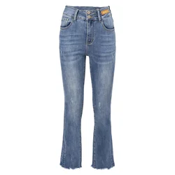 Influencer Kavbojke moder denim
