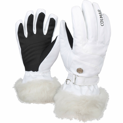COLMAR ženske rukavice za skijanje SKI ICE (vel. S), bijele
