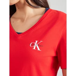 Calvin Klein Jeans Majica  rdeča / črna / bela