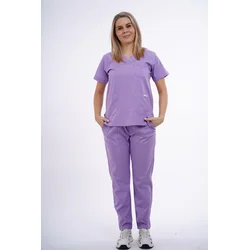 Pureboks Ženski komplet medicinske uniforme, Ljubičasti
