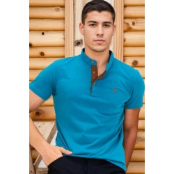 T9560 DEWBERRY T-SHIRT-DARK TURQUOISE