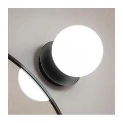Brilagi - LED zidno svetlo za kupatilo BALL LED/6W/230V 3000/4000/6500K IP44 crna