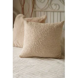 Aberto Design Dekorativni jastuk Teddy, 43x43 cm, Bež