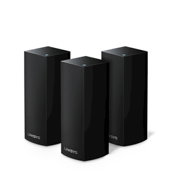 LINKSYS brezžični modularni sistem za razširitev omrežja po prostoru VELOP WHW0303B AC6600 3PK, črn