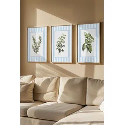 Wallity Uramljena slika Artsmdf3Lu4, 50x70 cm, 3 dela