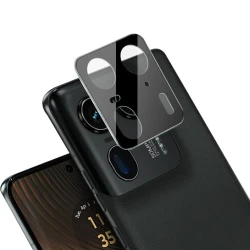 Full body zaščitno steklo za zadnjo kamero za Motorola Edge 50 Ultra - črno