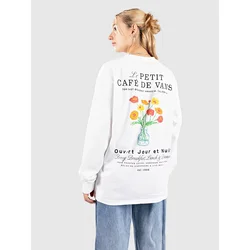 Vans Cafe Long Sleeve T-Shirt white