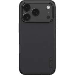 Maska Nillkin Super Frosted Shield Pro za iPhone 17 Pro (bez otvora za logo) crna