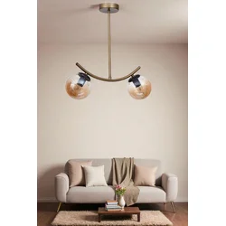 Opviq Luster 2596876, Zlatne boje