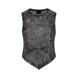 Ed Hardy Bluza Dragon Repeat zelena/rosé/črna