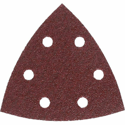 Bosch Pro F460 Brusni papir 2608621684, G40, 93 × 93 mm, 6 rupa, 5 komada