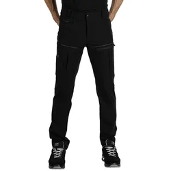 PANTHER PANTS S Elastične radne pantalone, Boja: Crna Veličina: 48