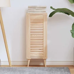 Dizajn vrata ormarića s rešetkama 69x29,5 cm puno drvo bor
