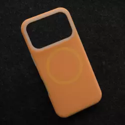 Maska Mag Case Soft Sunbeam za iPhone 17 Pro Max narandzasta