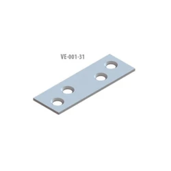 PLOŠČICA VEZNA 80*22/2 mm 4L ZN