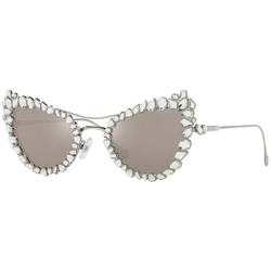 SWAROVSKI Ženske naočare za sunce 0SK7011 4001AP 56, Srebrne boje