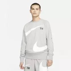 Nike SPORTSWEAR SOSH FLEECE CREW, muška košulja, siva DD5993