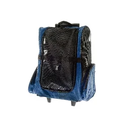 Ferribiella Torba za pse Fuss Trolly, 35x27x49-99 cm, Plava