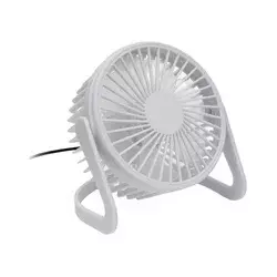 Stoni USB ventilator, prečnik 15 cm, beo
