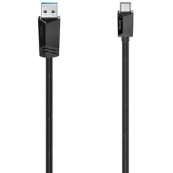 Hama Kabel HAMA USB 3.2 Gen 2 Type-C - A 10 Gbit/s, 1 m