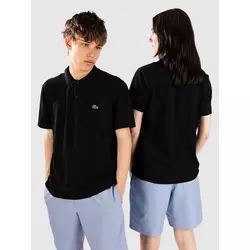 Lacoste Regular Fit Cotton Blend Polo black