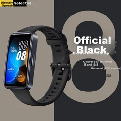 Shishan Zamenska narukvica za pametni sat za Huawei Band 8, Crna