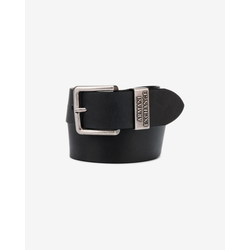 ARMANI EXCHANGE Pas TONGUE, črna