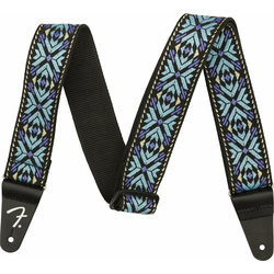 Fender Pasadena Woven Strap Blue Snowflake