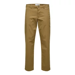 SELECTED HOMME Chino hlače NEW MILES, rjava