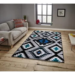 Conceptum Hypnose Tepih Asr Crpt-112, Pravougaoni, 80x140 cm, Šareni