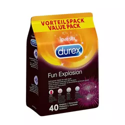 Durex Fun Explosion Value Pack - 40 Pieces