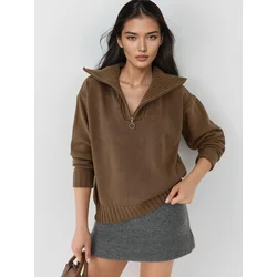 My fashion Pulover Pullover mokka