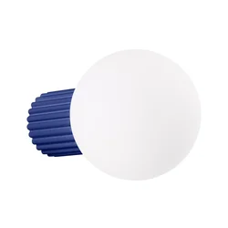 Sollux SL.1737 - Kupatilsko zidno svetlo HALO 1xG9/8W/230V IP44 plavo