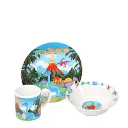 SIGMA PORCELAN DEČIJI SET 3/1 DINO ZH-088